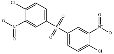 bis(4-chloro-3-nitrophenyl) sulphone 구조식 이미지