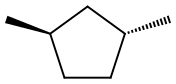 1,3-TRANS-DIMETHYLCYCLOPENTANE Structure