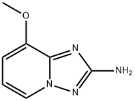 8-메톡시-[1,2,4]트리아졸로[1,5-A]피리딘-2-아민 구조식 이미지