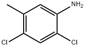 2,4-디클로로-5-메틸-페닐아민 구조식 이미지