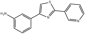 [3-(2-Pyridin-3-yl-1,3-thiazol-4-yl)phenyl]amine 구조식 이미지