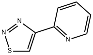 2-(4-1,2,3-THIADIAZOLYL)PYRIDINE Structure