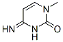 2(1H)-Pyrimidinone,3,4-dihydro-4-imino-1-methyl-,(Z)-(9CI) Structure
