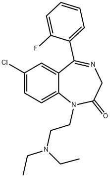 FLURAZEPAM Structure