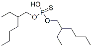 O,O-bis(2-ethylhexyl) hydrogen thiophosphate 구조식 이미지