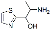 2-Thiazolemethanol,  -alpha--(1-aminoethyl)- Structure