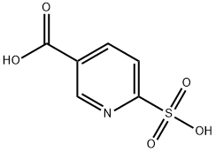 6-SULFONICOTINIC ACID 구조식 이미지