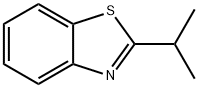 Benzothiazole, 2-(1-methylethyl)- (9CI) Structure