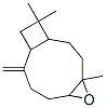 4,12,12-trimethyl-9-methylene-5-oxatricyclo[8.2.0.04,6]dodecane  Structure