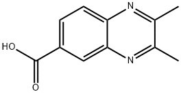 2,3-DIMETHYL-QUINOXALINE-6-CARBOXYLIC ACID Structure