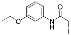 N-(3-Ethoxyphenyl)-2-iodoacetamide Structure