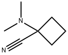 시클로부탄카르보니트릴,1-(디메틸아미노)-(9CI) 구조식 이미지