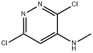 3,6-DICHLORO-N-METHYL-4-PYRIDAZINAMINE Structure