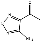 Ethanone, 1-(4-amino-1,2,5-oxadiazol-3-yl)- (9CI) 구조식 이미지