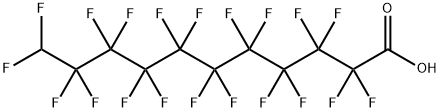 11H-Perfluoroundecanoic кислота структурированное изображение