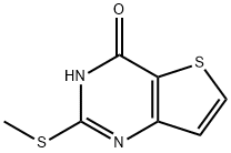 2-(Methylsulfanyl)thieno[3,2-d]pyrimidin-4(1H)one 구조식 이미지