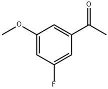 Ethanone, 1-(3-fluoro-5-methoxyphenyl)- (9CI) Structure