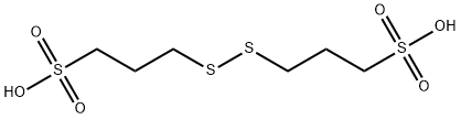 3,3'-dithiobispropanesulphonic acid Structure