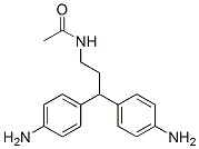 N-[3,3-Bis(4-aminophenyl)propyl]acetamide Structure