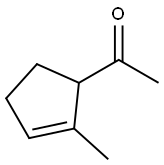 Ethanone, 1-(2-methyl-2-cyclopenten-1-yl)- Structure