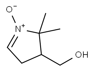 5,5-DIMETHYL-4-HYDROXYMETHYL-1-PYRROLINE N-OXIDE Structure