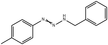 1-BENZYL-3-P-TOLYLTRIAZENE 구조식 이미지