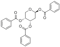 TRI-O-BENZOYL-2-DEOXY-BETA-D-RIBOPYRANOSE Structure