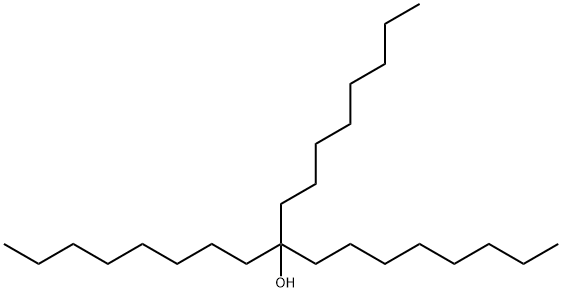 9-OCTYL-9-HEPTADECANOL Structure