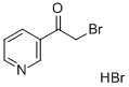 3-(2-Bromoacetyl)pyridine hydrobromide 구조식 이미지