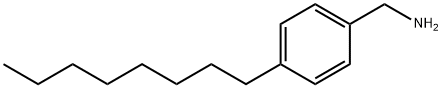 4-OCTYLBENZYLAMINE Structure