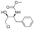 METHYL (1S,2S)-1-BENZYL-3-CHLORO-2-HYDROXYPROPYLCARBAMATE Structure