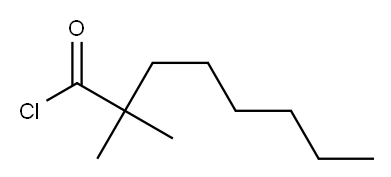 2,2-DIMETHYLOCTANOYL CHLORIDE Structure