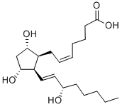 8-ISO PROSTAGLANDIN F2BETA Structure