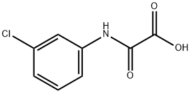 [(3-chlorophenyl)amino](oxo)acetic acid Structure