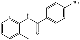 4-Amino-N-(3-methyl-2-pyridyl)benzamide Structure