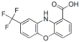 10H-페녹사진-1-카르복실산,8-(트리플루오로메틸)- 구조식 이미지