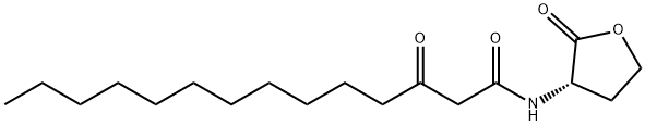 N-(3-Oxotetradecanoyl)-L-homoserine  lactone Structure