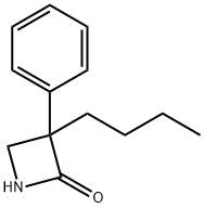 3-Butyl-3-phenylazetidin-2-one Structure