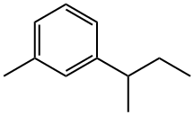 3-sec-Butyltoluene Structure