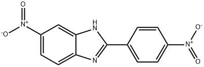 5-nitro-2-(4-nitrophenyl)-1H-benzimidazole Structure