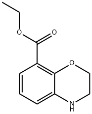 ETHYL 3,4-DIHYDRO-2H-BENZO[B][1,4]OXAZINE-8-CARBOXYLATE Structure