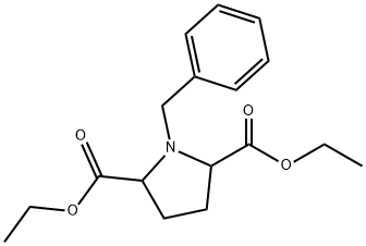 Диэтил 1-бензилпирролидин-2,5-дикарбоксила структурированное изображение