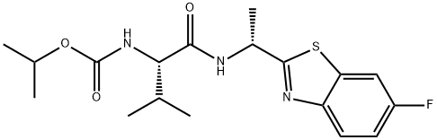 Benthiavalicarb-isopropyl 구조식 이미지