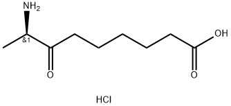 (S)-8-aMino-7-oxononanoic acid hydrochloride Structure