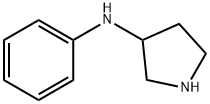 N-페닐피롤리딘-3-아민 구조식 이미지