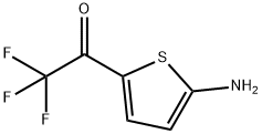 Ethanone, 1-(5-amino-2-thienyl)-2,2,2-trifluoro- (9CI) 구조식 이미지