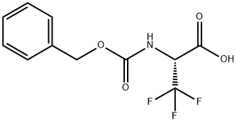 L-Alanine, 3,3,3-trifluoro-N-[(phenylmethoxy)carbonyl]- Structure