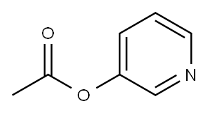 3-ACETOXYPYRIDINE Structure