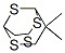 9,9-Dimethyl-2,4,6,8-tetrathiaadamantane Structure