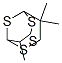 9,9,10-Trimethyl-2,4,6,8-tetrathiaadamantane Structure